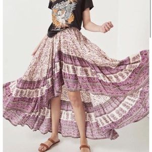 Spell castaway maxi skirt